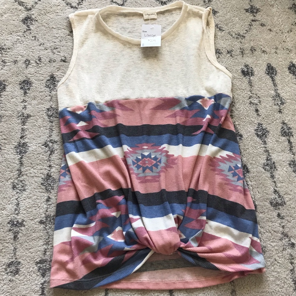 Brand New Aztec Boutique Tank